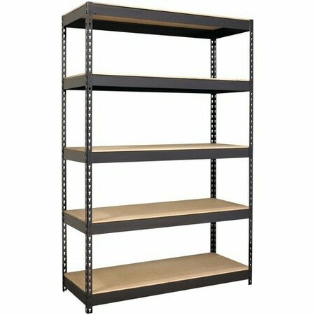 LORELL SHELVING, RIVETED, 18X48X72 LLR61622